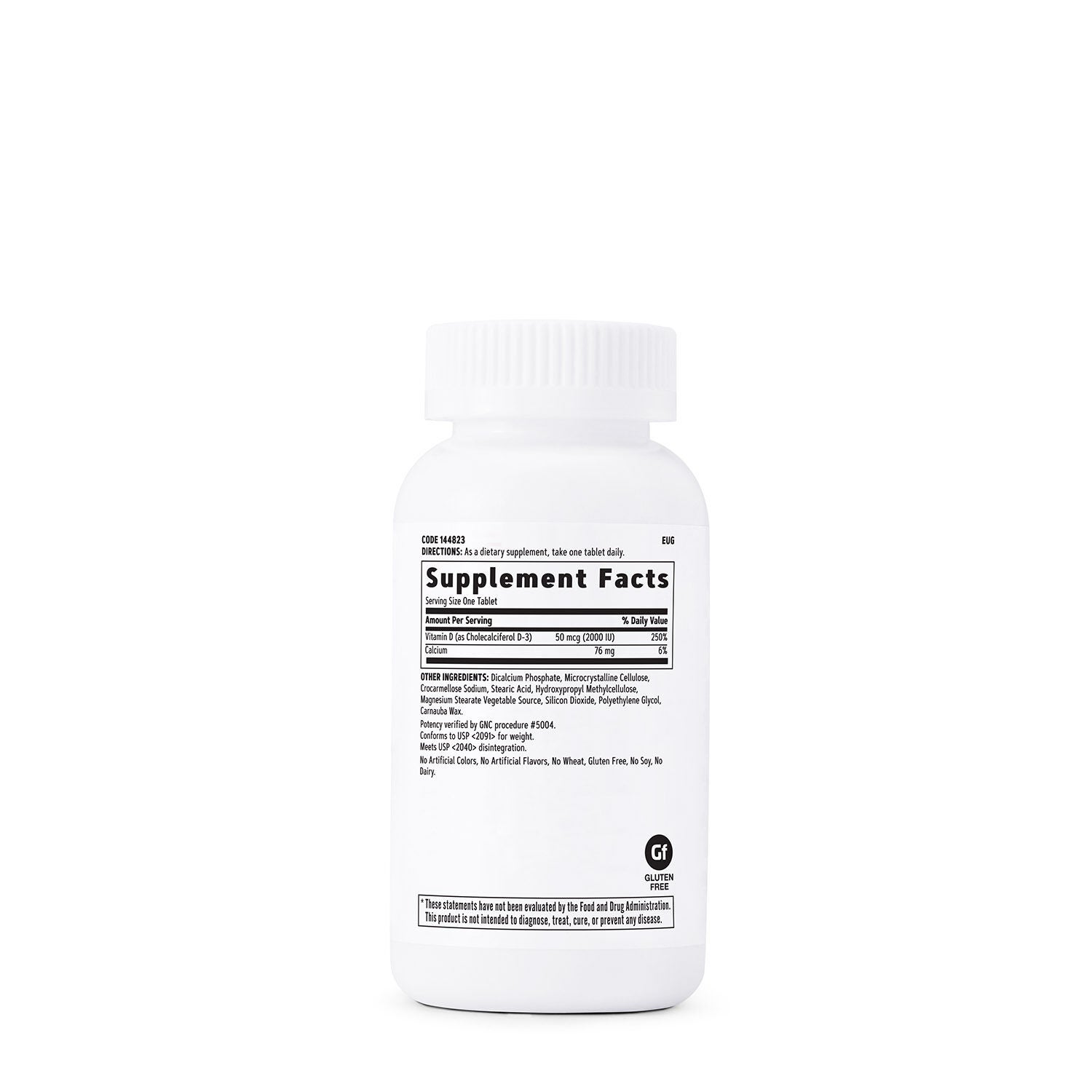 Vitamin D-3 Tablets 2000 IU - 180 Tablets (180 Servings) | GNC
